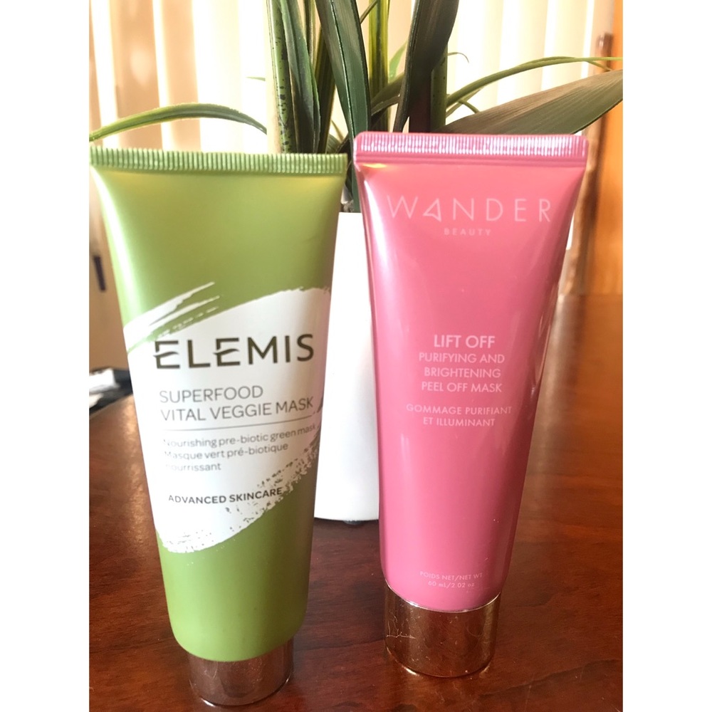 Vital Veggie Mask & Lift off Mask.